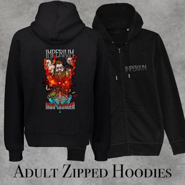 Adults Zipped Hoodies